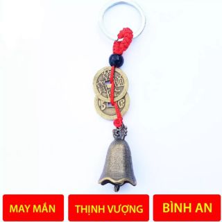 Móc khóa chuông phong thủy