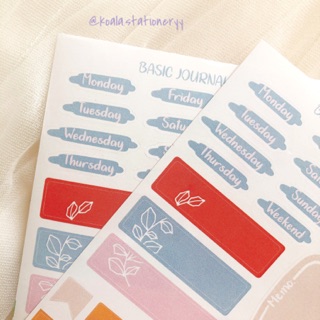 Bullet Journal Sticker - Basic Kit 3