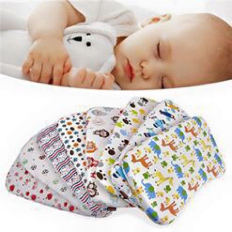 Gối cao su non chống méo đầu cho bé