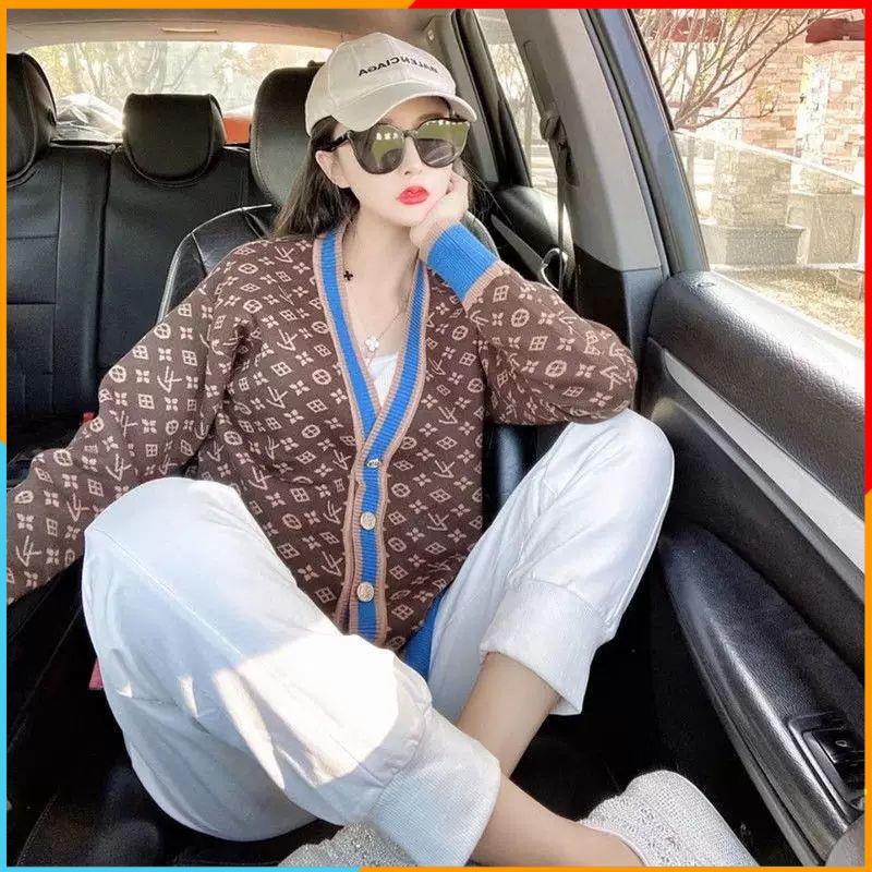 [Hàng Cao Cấp] Áo khoác cardigan len nâu họa tiết VLTN hàng loại 1 dày dặn, mịn đẹp, thời trang hottrend - CD108 MALADE | BigBuy360 - bigbuy360.vn