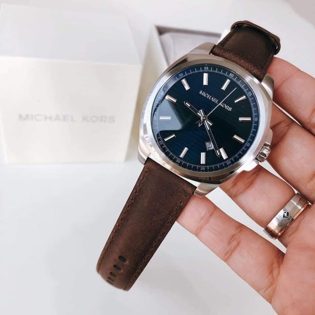 Đồng Hồ Michael Kors Nam MK8631 Bryson Quartz Blue Dial Men’s Watch