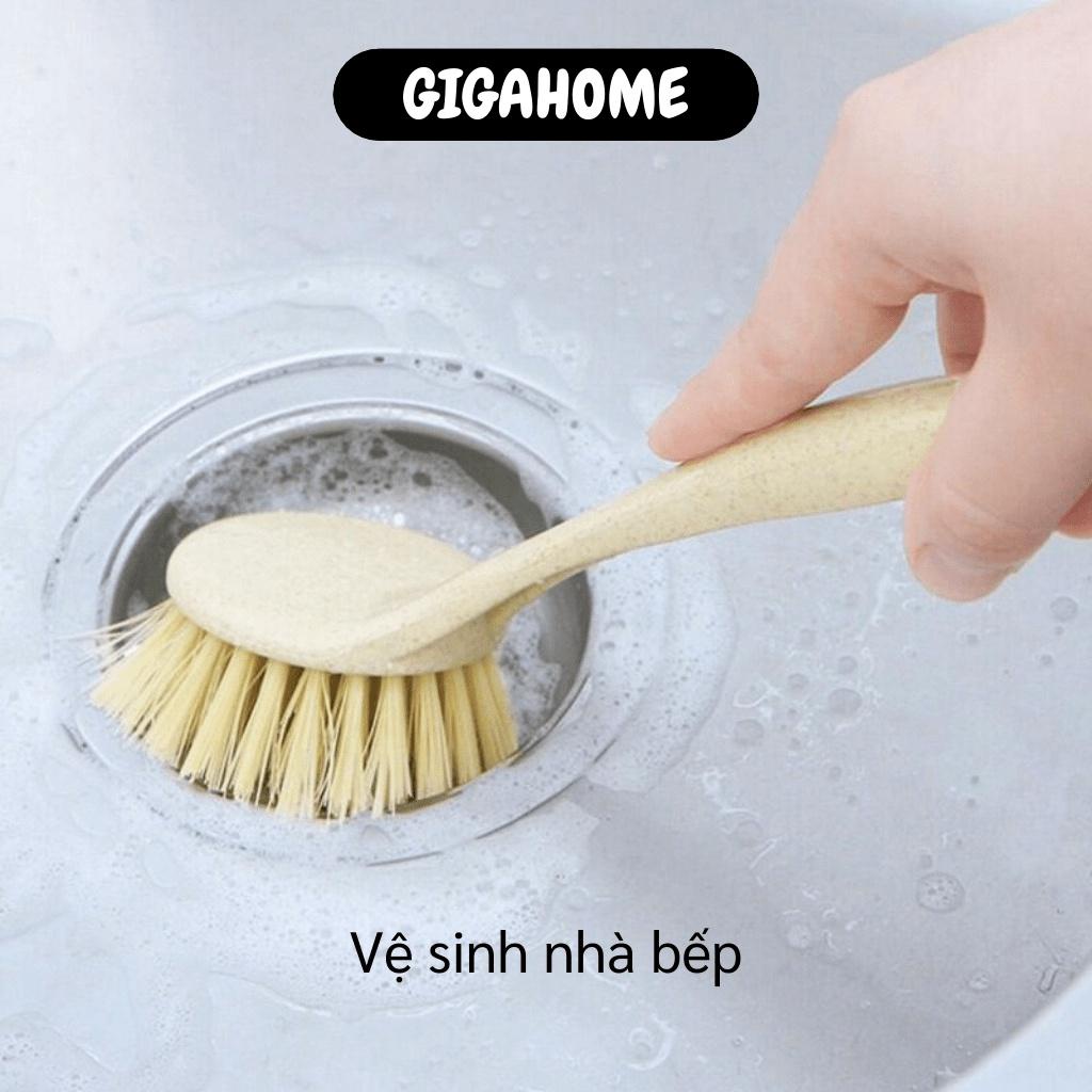 Cọ Rửa Chén GIGAHOME Bàn Chải Nhà Bếp Đa Năng, Chà Nồi, Vệ Sinh Nhà Bếp Cán Dài 7168