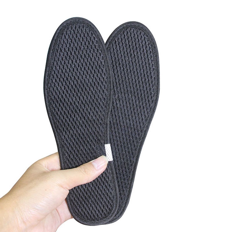 1 Cặp Miếng Lót Giày Than Tre Khử Mùi Thoáng Khí Cho Nam Và Nữ