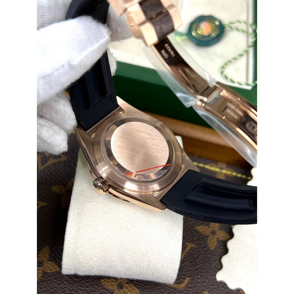 Đồng hồ nam Rolex Sky-Dweller 41mm máy cơ ETA 2825 Thuỵ Sĩ cao cấp, khung thép bản cao L904