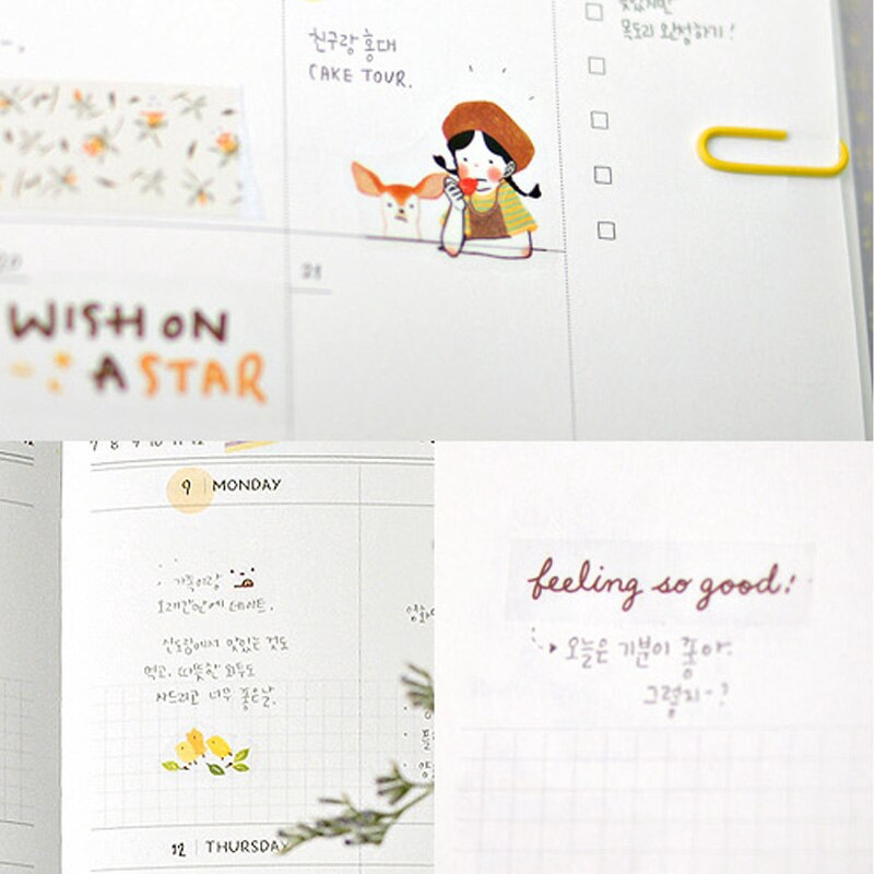 Set 6 Tờ Sticker Dán Trang Trí Sổ Lưu Niệm