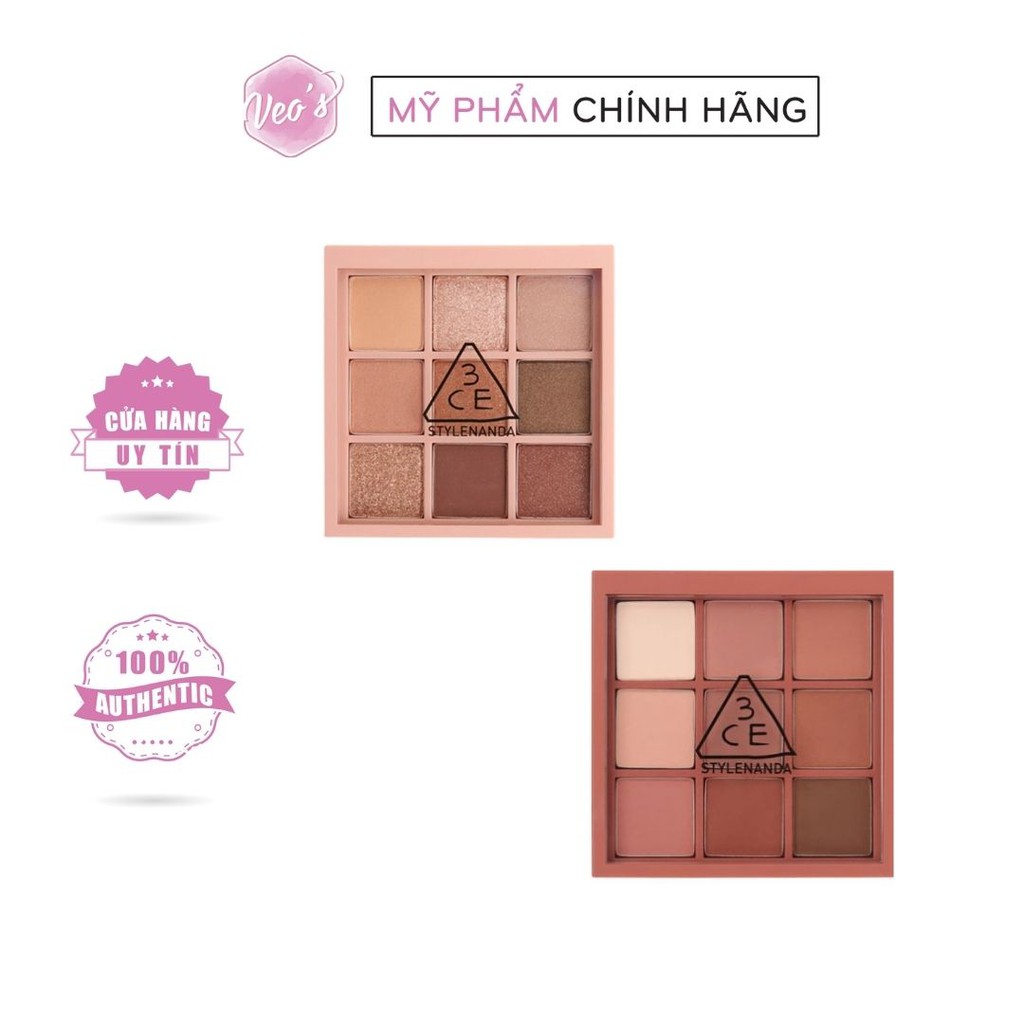 Bảng mắt 3ce 9 ô Mood Recipe Multi Eyes color