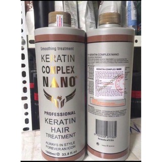[ CHÍNH HÃNG ] PHỦ LỤA NANO KERATIN COMPLEX PHỤC HỒI TÓC HƯ TỔN 1000ML CỦA MỸ
