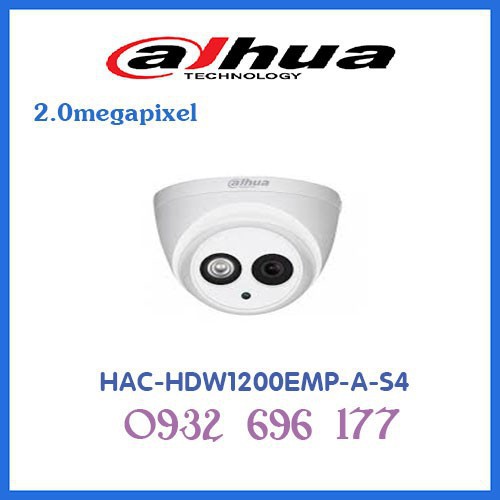 Camera Dome hồng ngoại HAC-HDW1200EMP-A-S4