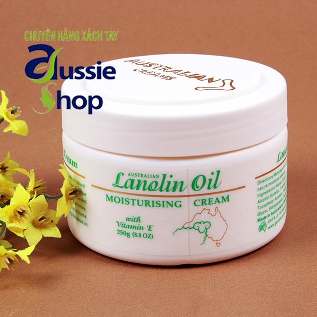 Kem cừu G&M Lanolin Moisturising Cream - 250gr