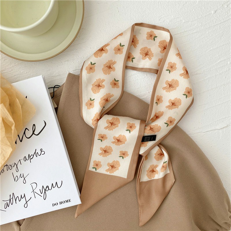 Khăn Quàng Cổ Bằng Lụa Màu Sắc Chất Lượng Cao