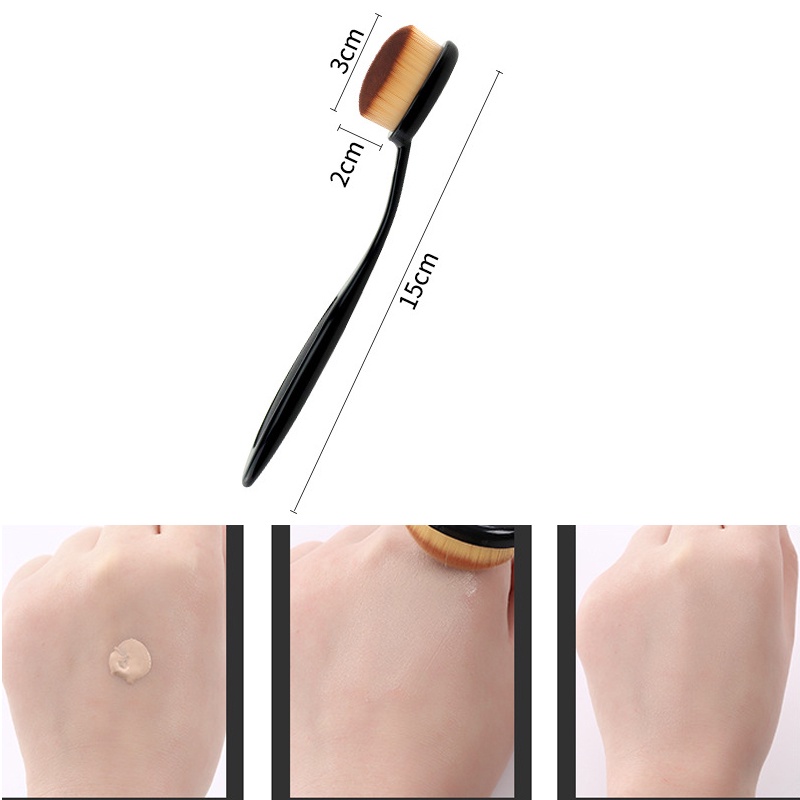 [Hàng mới về] Cọ đánh nền đa năng có thể trang điểm khô và ướt tiện dụng