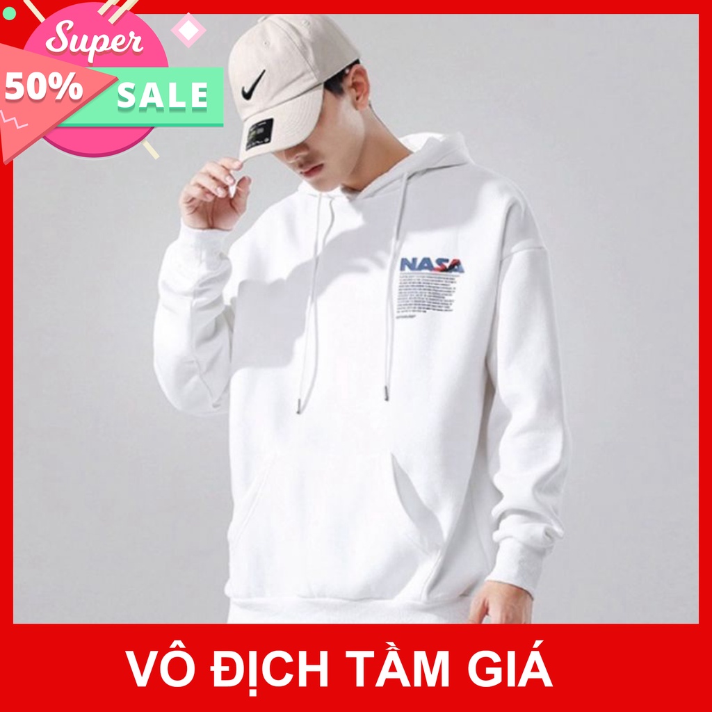 (Hot Trend) ÁO KHOÁC HOODIE NỈ NGOẠI Phi Hành Gia Nasa (HD4000 - Dày Đẹp) hoodie1996 Mẫu 01