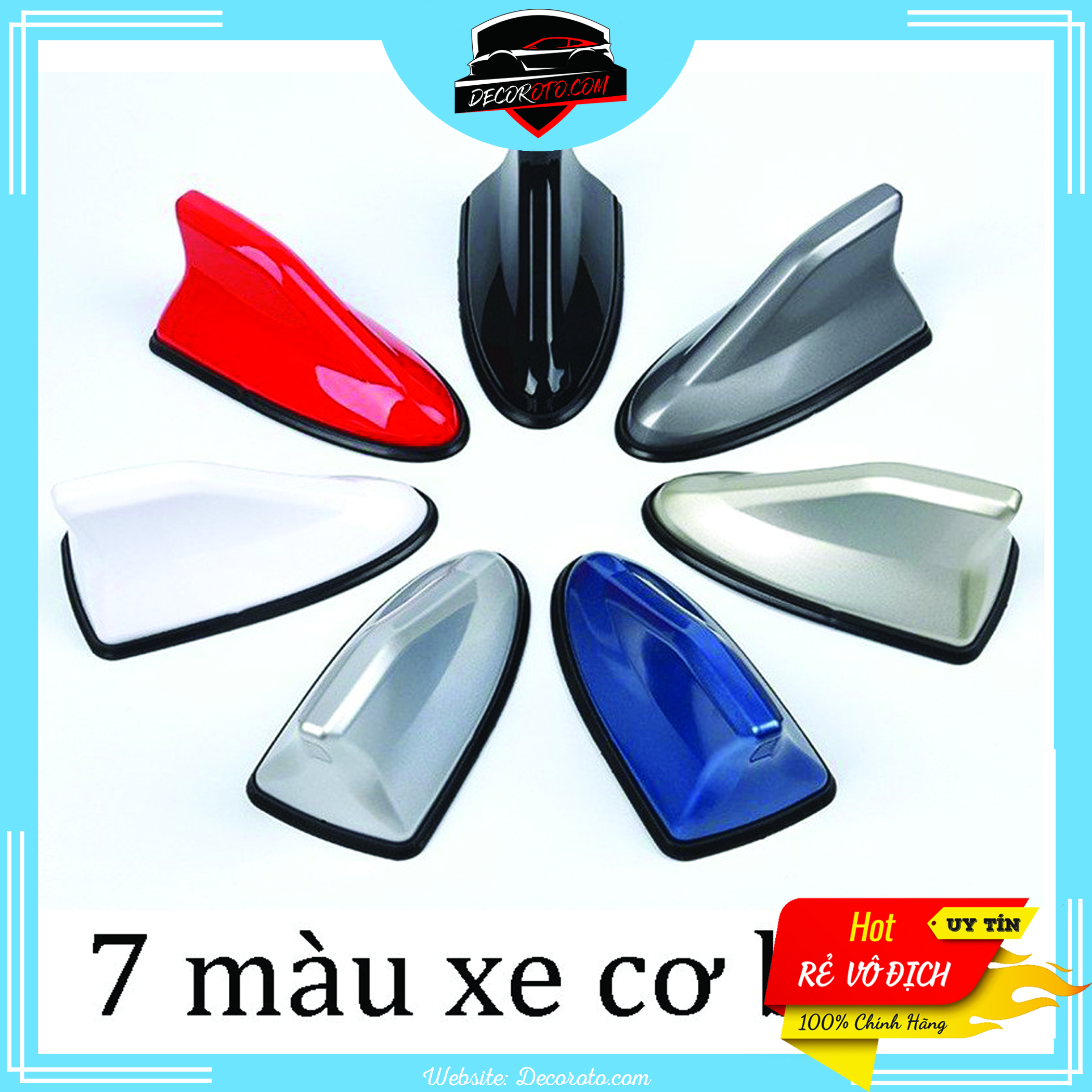 ĂNG TEN VÂY CÁ CHO Ô TÔ, XE HƠI ( 7 màu ).