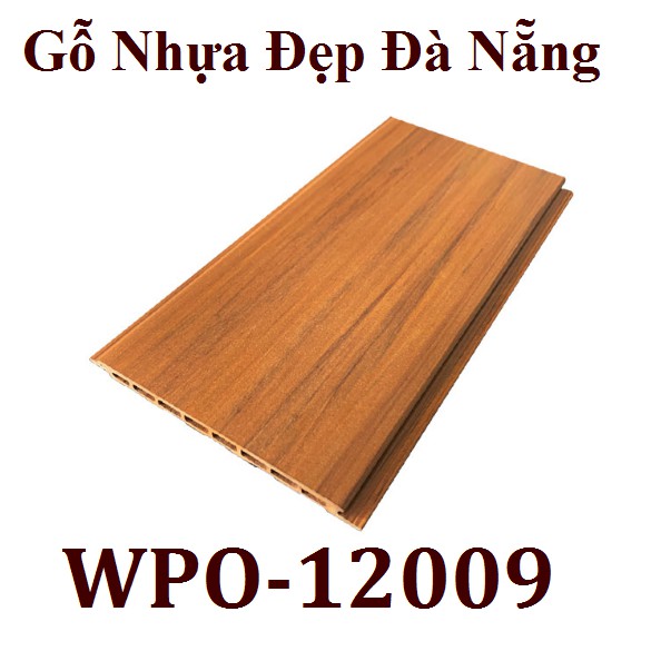 Gỗ composite giá rẻ Đà Nẵng, cắt theo yêu cầu mã tấm ốp phẳng WPO - 12009 (571K/m2)