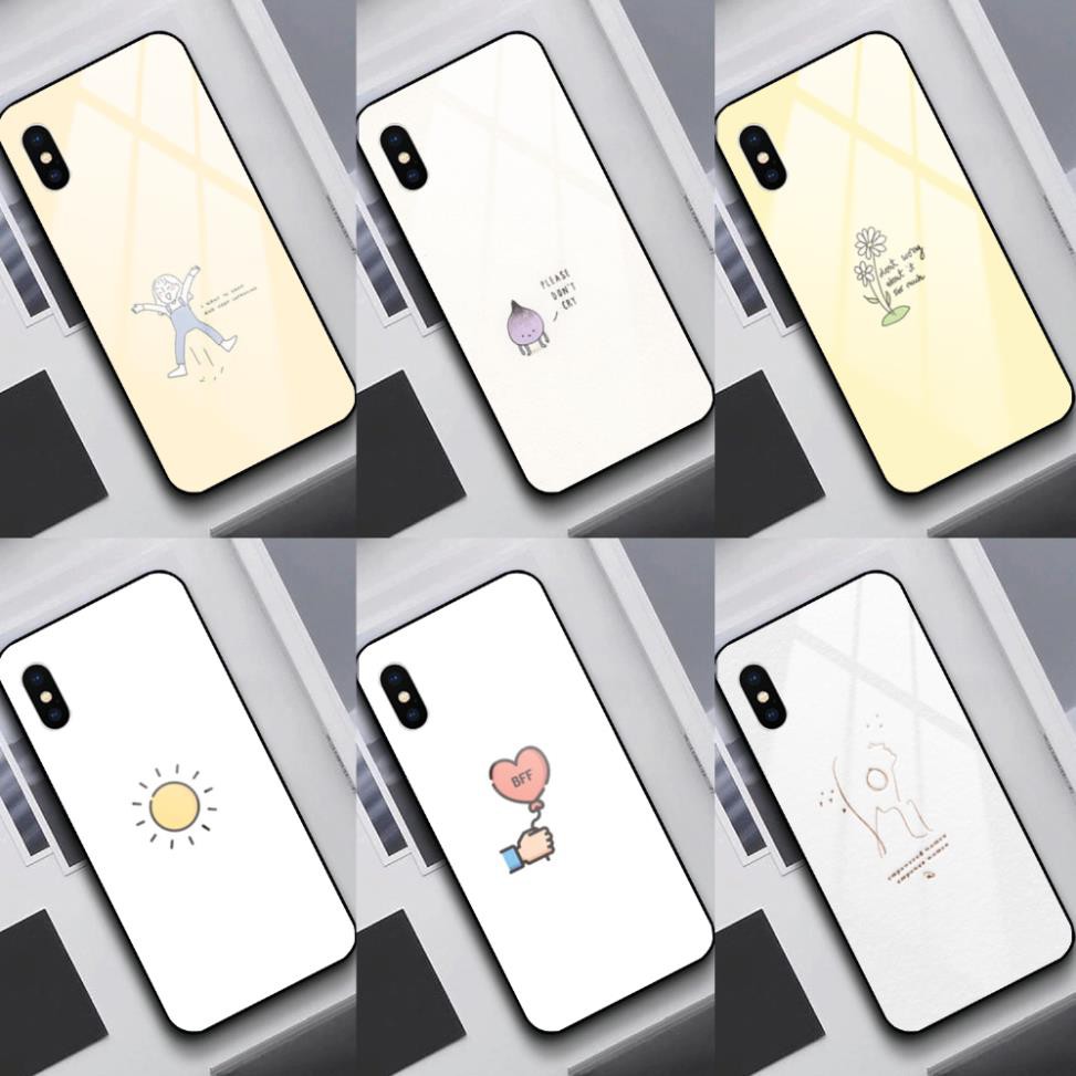 Ốp lưng kính Samsung Galaxy Note 8 Note 9 Note 10 Note 10 Plus in hình CUTE