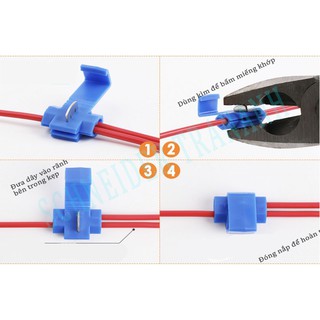 50 Cút Nối Dây Điện Nhanh Chữ T