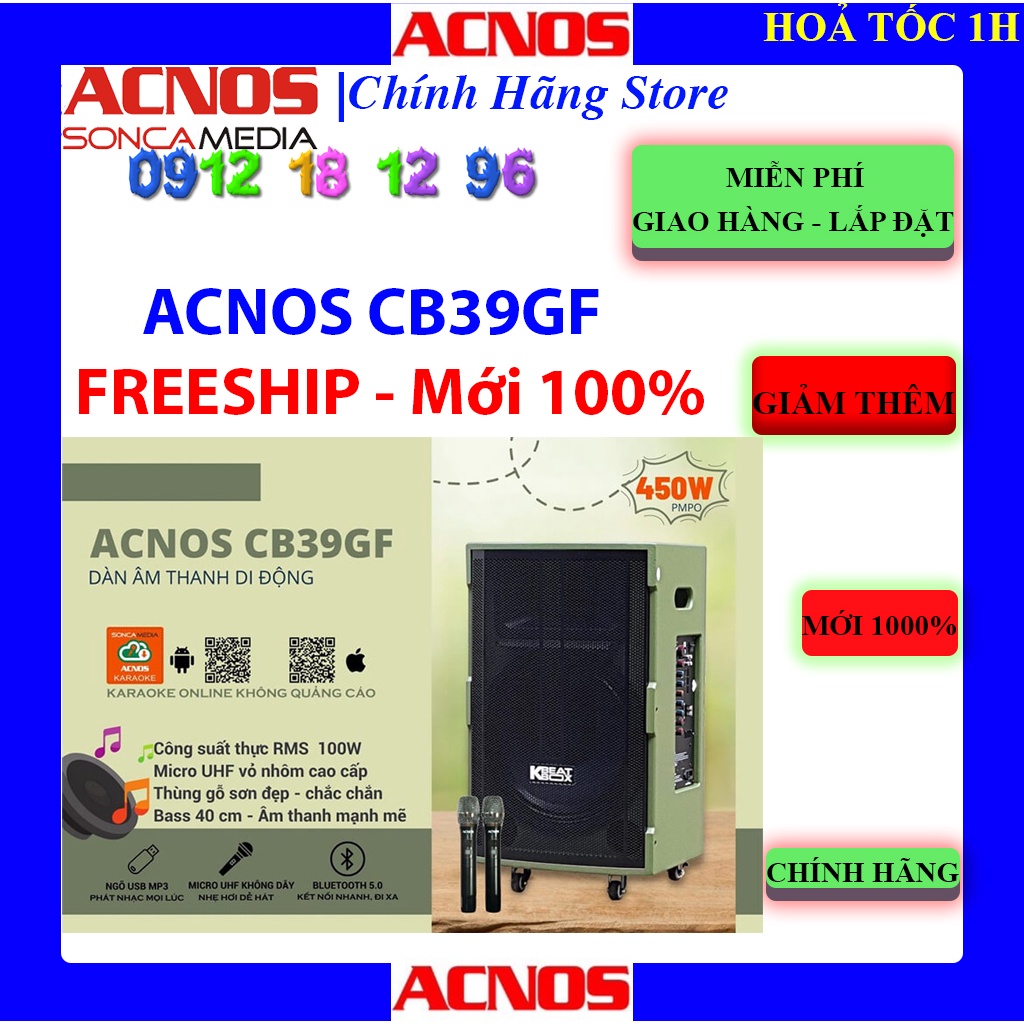 Loa kéo Acnos CB39GF  Acnos CB39G