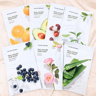[Bill Hàn] Combo 10c mặt nạ Nature Republic