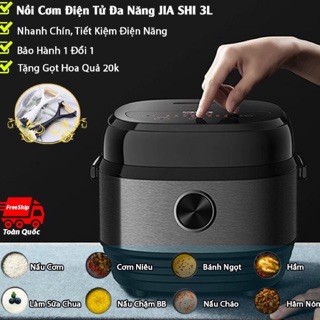 Nồi Cơm Điện Tử Đa Năng Giá Rẻ JIASHI 3L/5L Hàng Nội Địa Cao Cấp