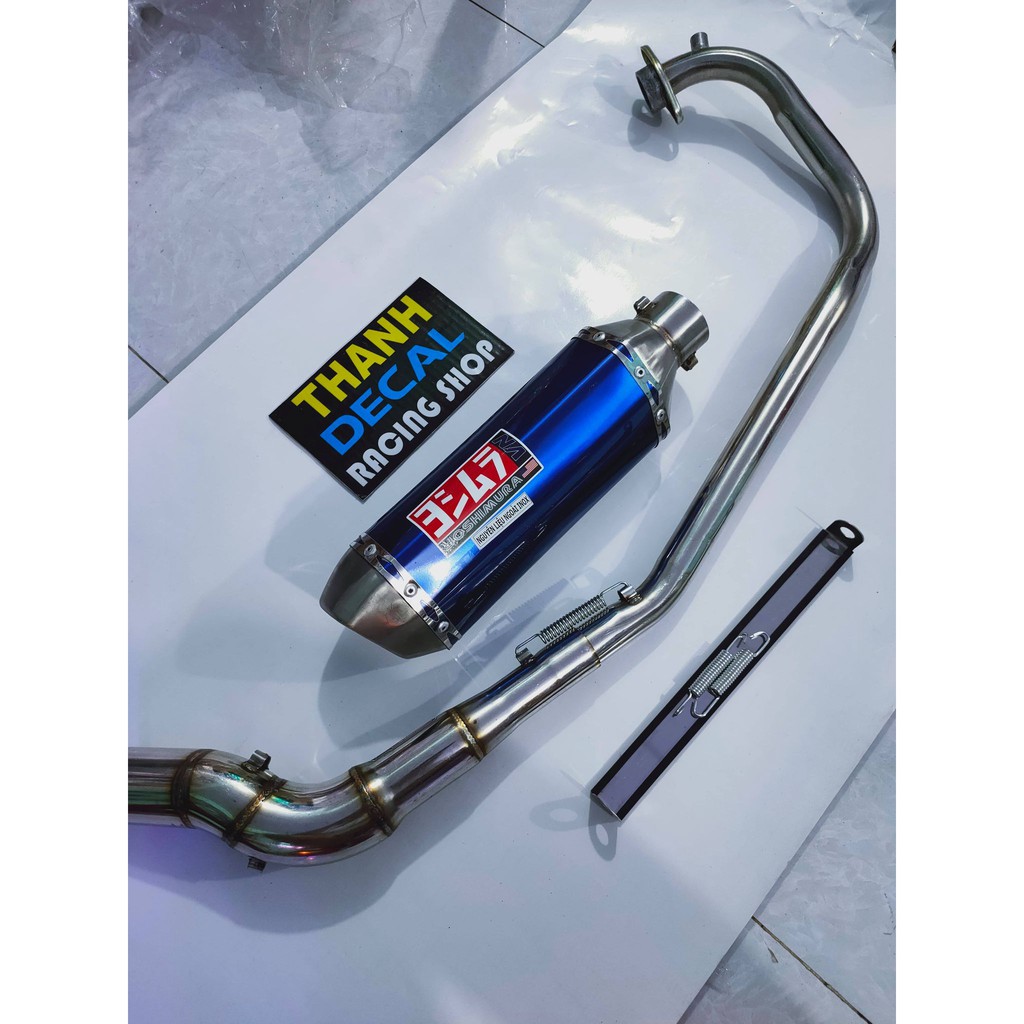 Pô yosimua đủ màu lắp full cổ 2 khúc lắp cho sirius