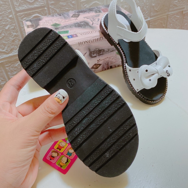 Sandal bé gái thắt nơ xinh xắn đáng yêu Ms: C-10