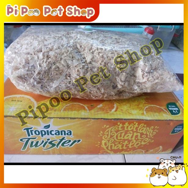 Mùn cưa thơm lót chuồng hamster 500g - Loại 1 hàng đẹp