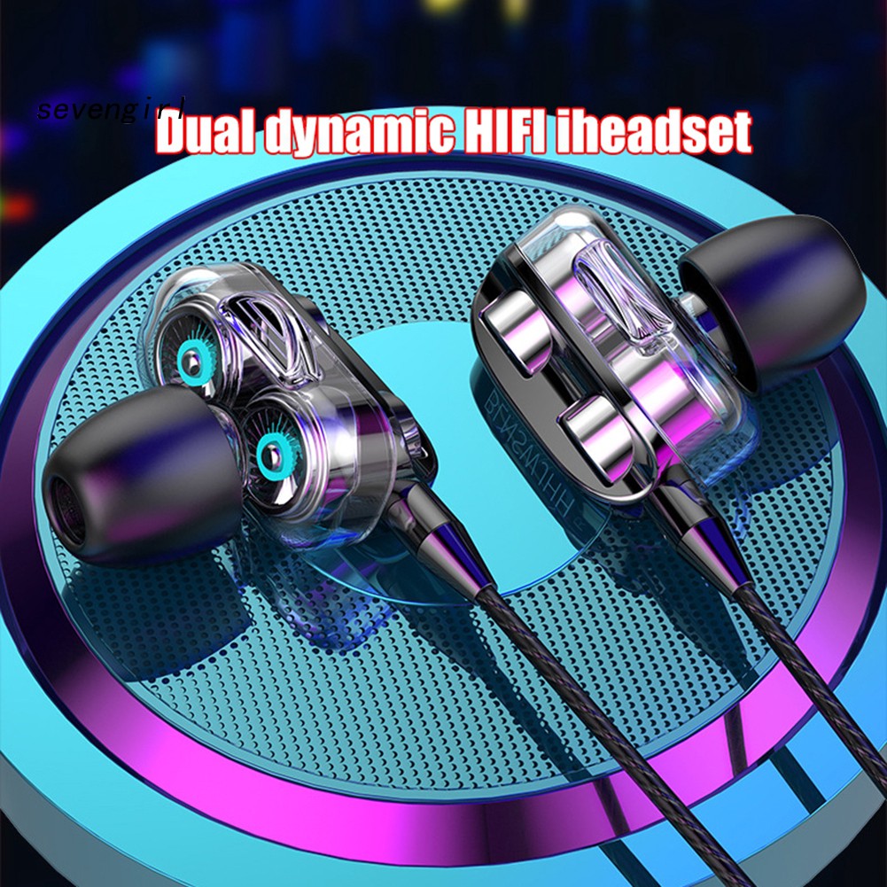 Tai Nghe Nhét Tai Có Micro Âm Thanh Siêu Trầm Sống Động