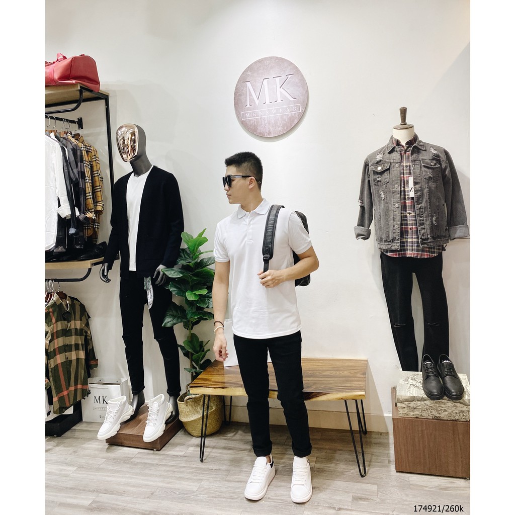 Polo trơn 4 màu Basic