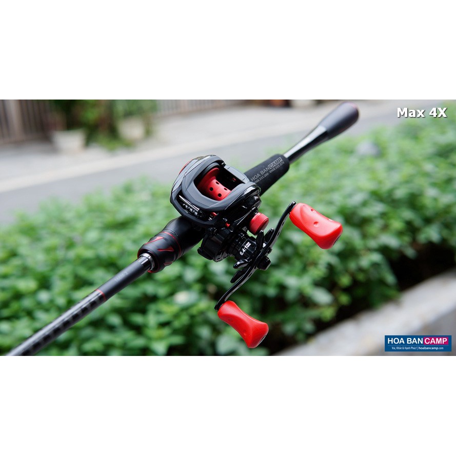 Máy Câu Ngang Abu Garcia Max 4X | Tay Trái