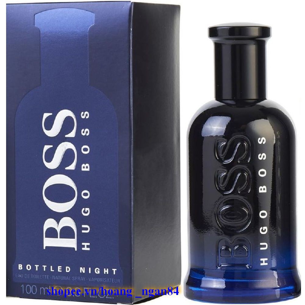 Nước Hoa Nam 100ml Hugo Boss Boss Bottled Night chính hãng