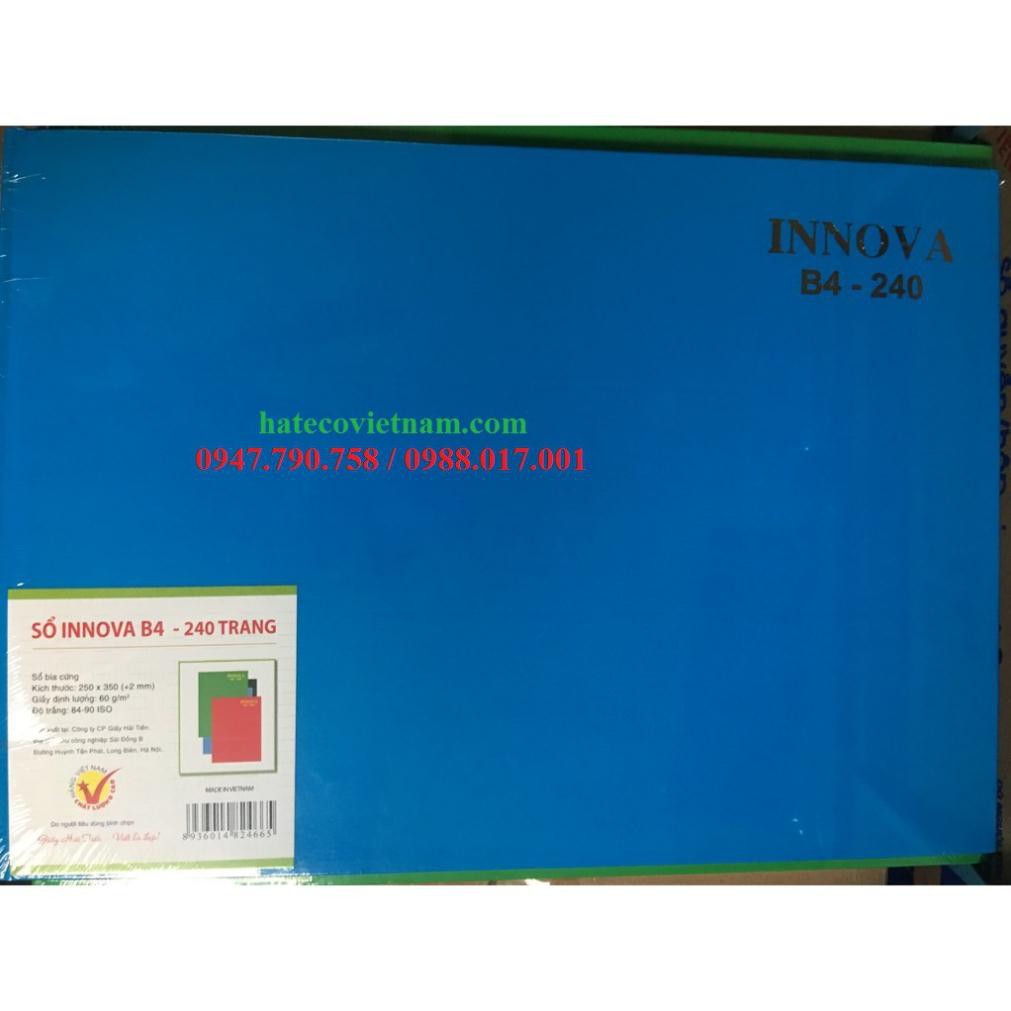 Sổ bìa cứng Innova B4-240 trang  BẰNG ĐẦU KT 250x350mm