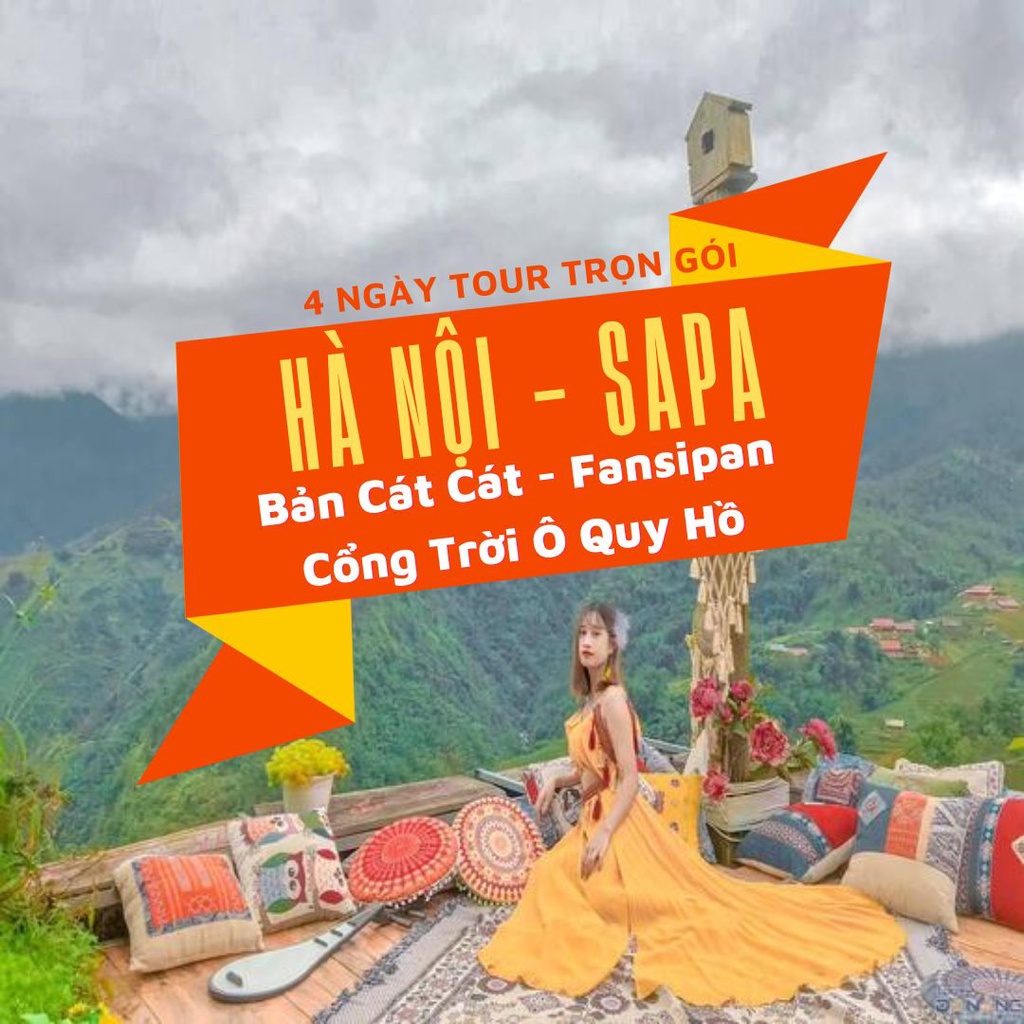 Hà Nội - Sapa - Bản Cát Cát - Fansipan - Cổng Trời Ô Quy Hồ