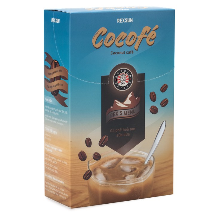 Cà phê sữa Dừa Cocofé RexSun - 160g | BigBuy360 - bigbuy360.vn