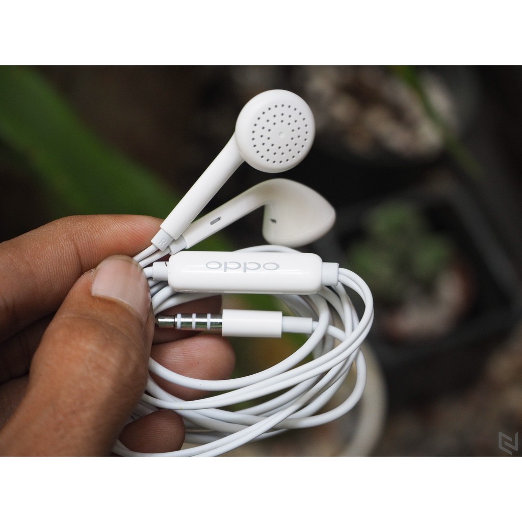 BH 12 TH Tai Nghe dành cho điện thoại OPPO R9 Loại Tốt Nghe Nhạc Âm Lượng Lớn Không Đau Tai - Tai nghe OPPO zin theo máy