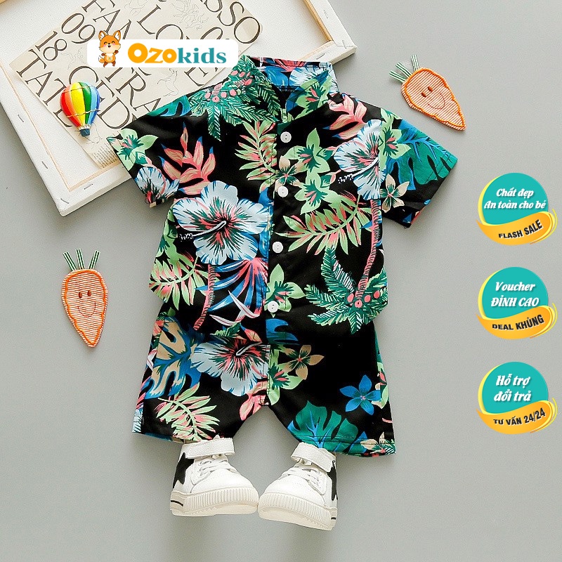 Đồ bộ bé trai mùa hè LOBY B0503029 (8 tháng - 5 tuổi)