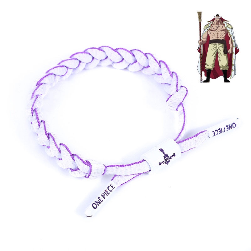 Vòng đeo tay họa tiết anime One piece màu sắc thời trang sành điệu