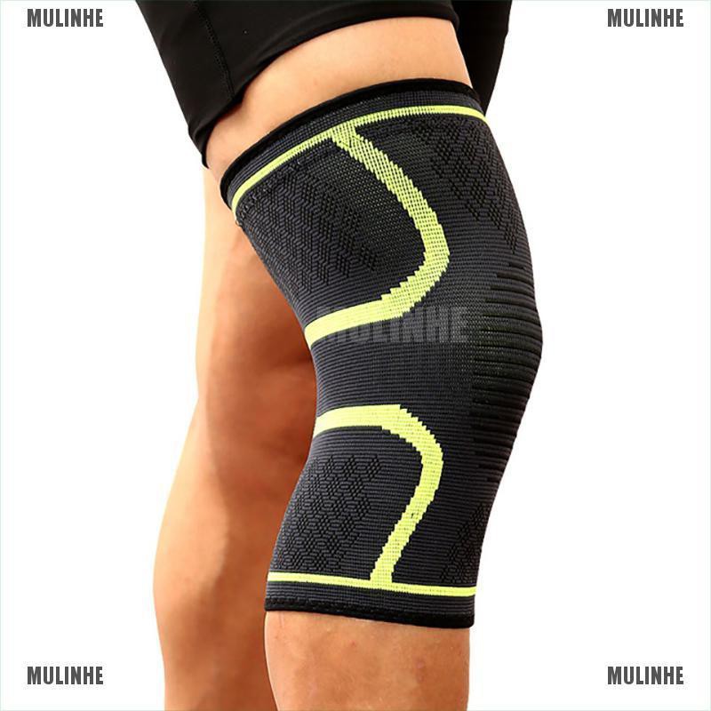 Set 2 Băng Nén Bảo Vệ Đầu Gối Hỗ Trợ Giảm Đau Khớp Khi Chơi Thể Thao