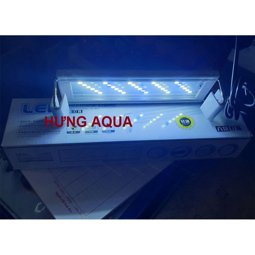 Đèn led máng, led máng siêu sáng cho bể cá từ 20-70cm