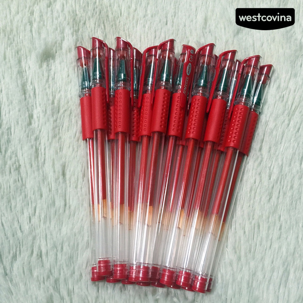 [Hot]✍Set 6 Bút Bi Mực Đen/Đỏ/Xanh Ngòi 0.5mm