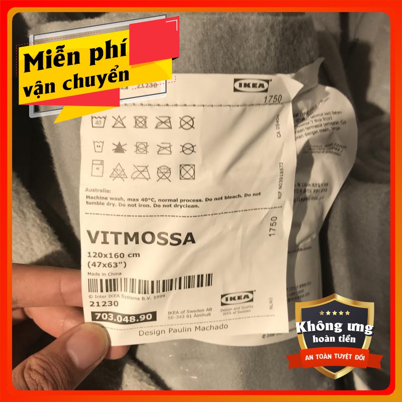 ⚡RẺ VÔ ĐỊCH⚡Chăn Ikea chính hãng nhập khẩu - Kích thước 1,6mx1,2m Chăn công sở, chăn văn phòng, chăn điều hòa 4 mùa