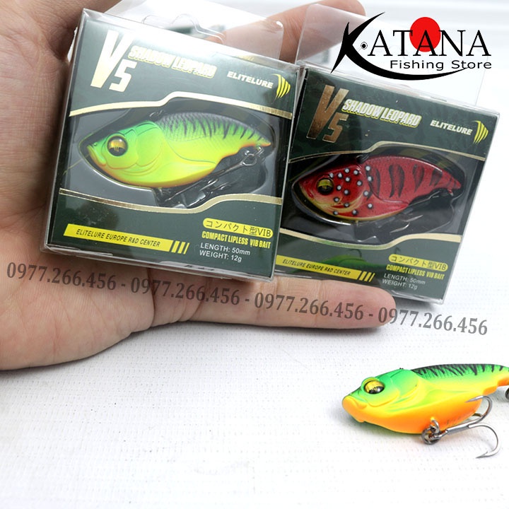 Mồi Câu lure EliteLure V5 Shadow Leopard