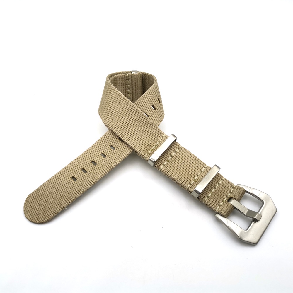 Dây Đeo Nylon 20mm 22mm 007 James Bond Màu Đen