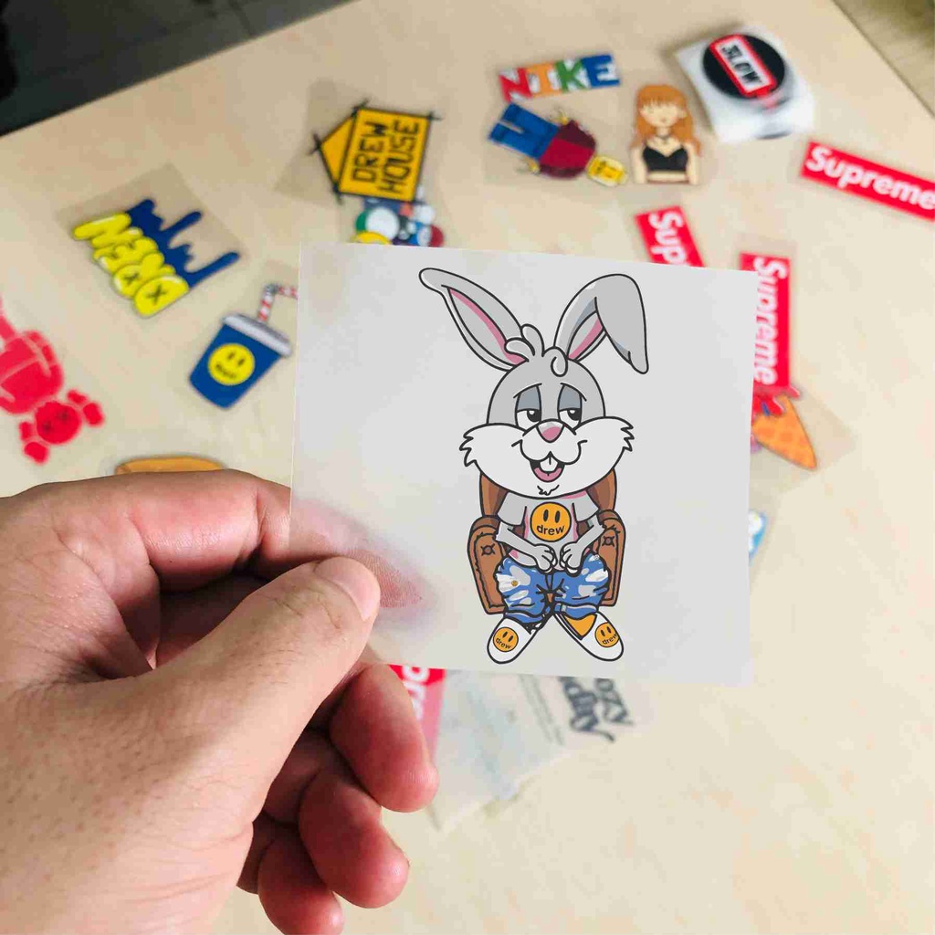 Hình ủi nhiệt bộ hoạt hình dễ thương 5 - Decal ủi áo đẹp