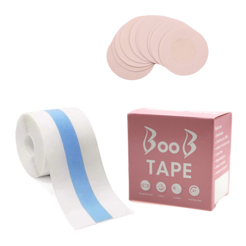 Set 10 Miếng Dán Nâng Ngực Trong Suốt Dùng Một Lần Xixi