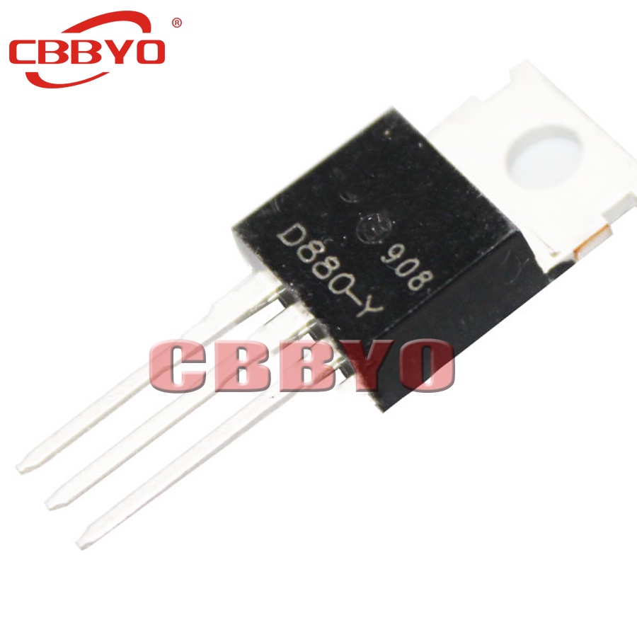 Set 10 Linh Kiện Bán Dẫn KSD880 TO-220 D880 KSD880-Y KSD880Y 3A 60V Mới