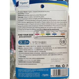 Bàn chải kẽ cho răng niềng,răng kiềng