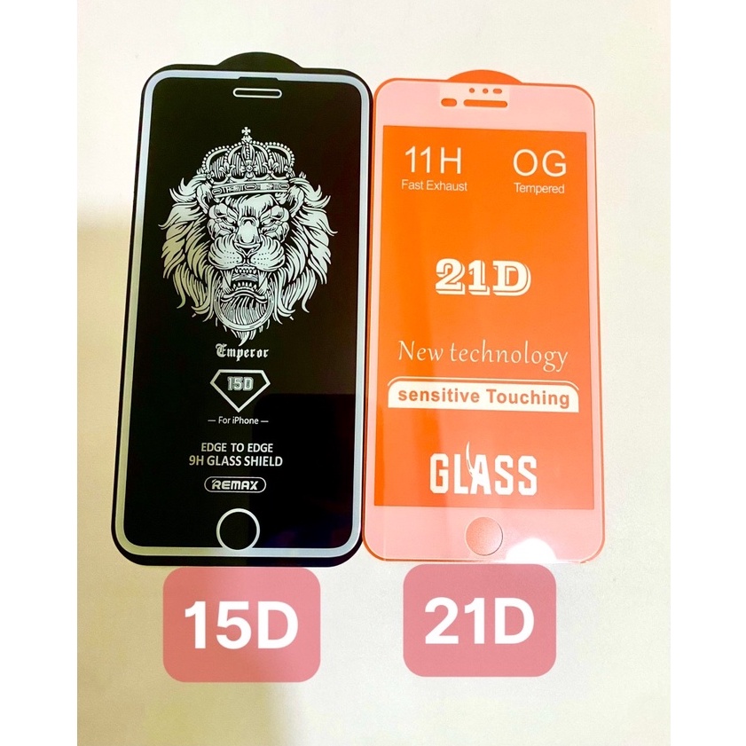 Kính cường lực iphone full màn 15D REMAX Miếng dán màn hình 6/6s/7/7plus/8/plus/x/xsmax 11/12/13/pro/max/promax/s [15D]