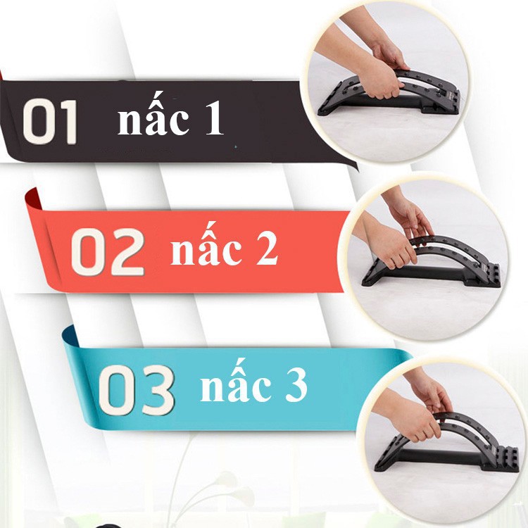 Khung Nắn Chỉnh Cột Sống Massage Lưng, Chống Thoát Vị Đĩa Đệm
