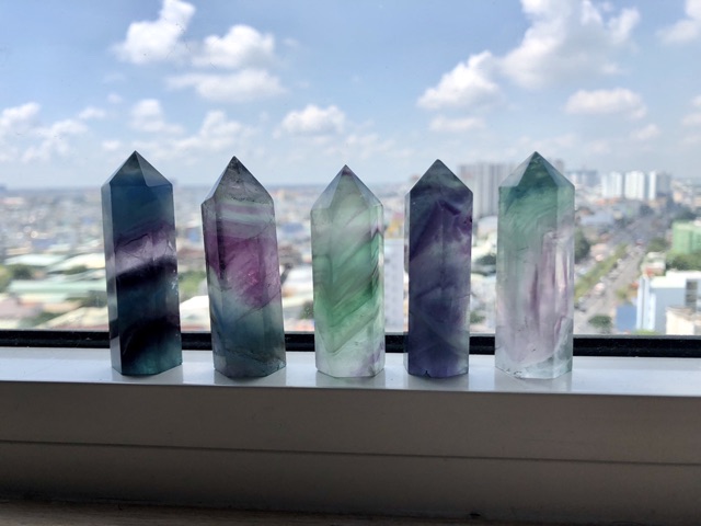 Đá Thanh Tẩy - Fluorite Đa Sắc