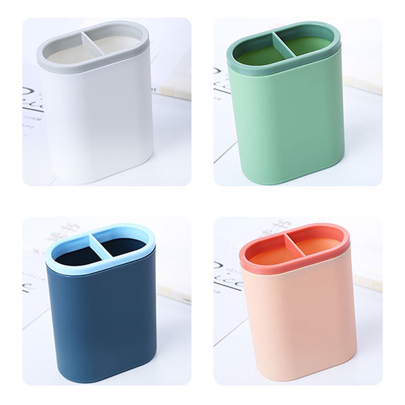 Hộp Đựng Bút Bằng Nhựa 2 Ngăn Dành Cho Lớp Học Vẽ Màu